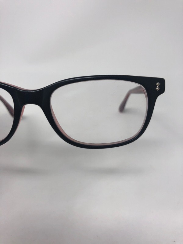 ERNEST HEMINGWAY 4617 Eyeglasses Frame 52-17-140 Black Matte Horn/Pink A582 gallery