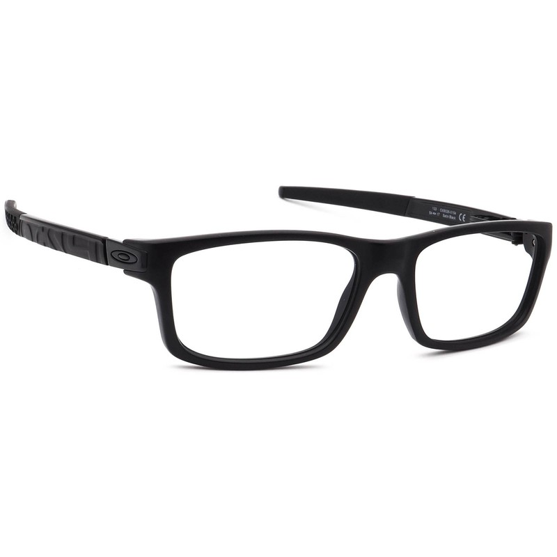 Oakley Eyeglasses Currency OX8026-0154 Satin Black Rectangular Frame 54[]17 133
