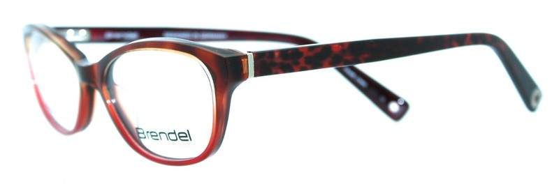 BRENDEL – 924029 050 50/15 – TORTOISE RED – NEW Authentic WOMEN EYEGLASSES Frame