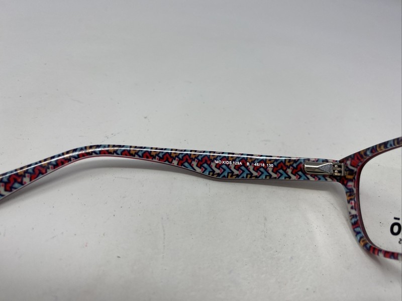 Mo Eyewear Spain MO KIDS 129A B 46-18-130 Burgundy Eyeglasses Frame UD93 gallery