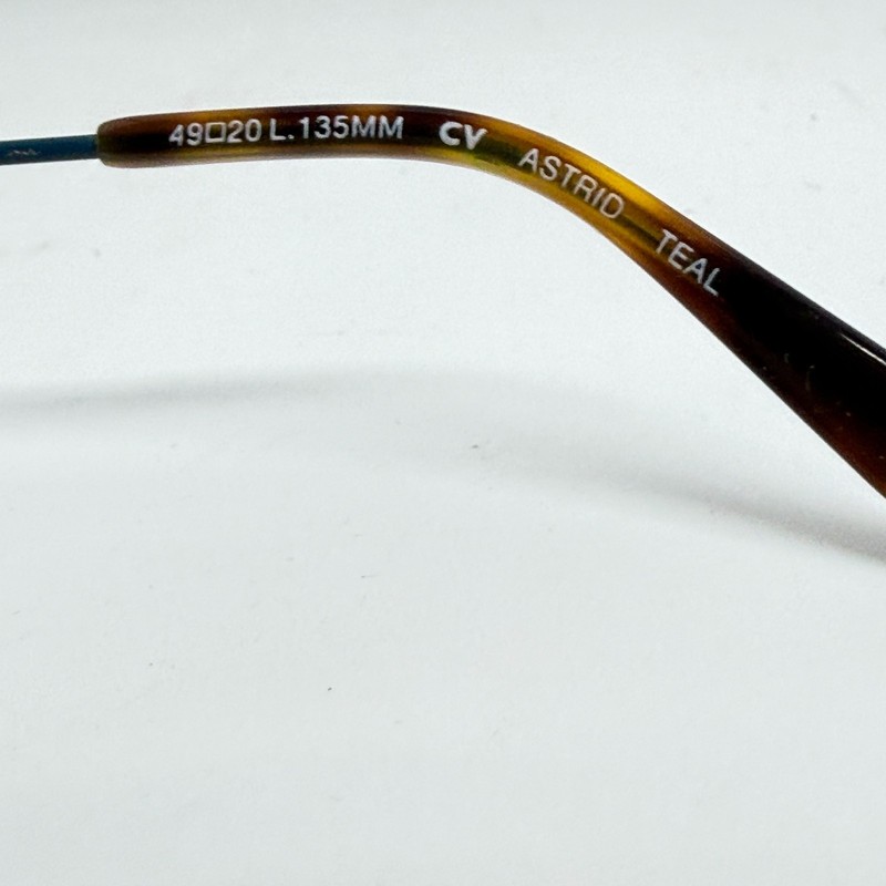 BCBGMAXAZRIA ASTRID Teal Eyeglasses Frame 49-20-135mm H20699 gallery