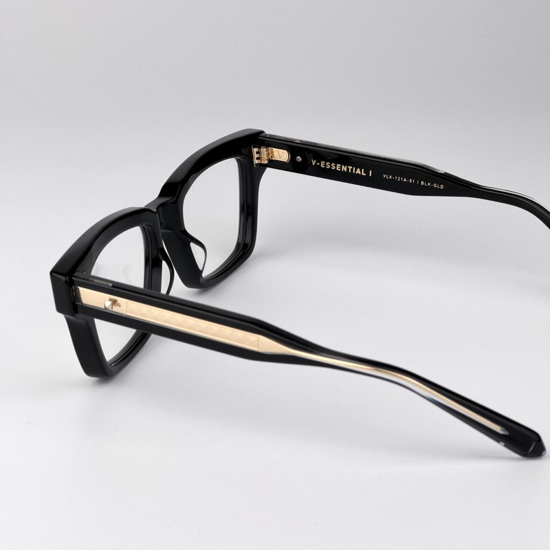 Valentino Men Eyeglasses Black Transparent Square V-ESSENTIAL I VLX-121 A NEW gallery