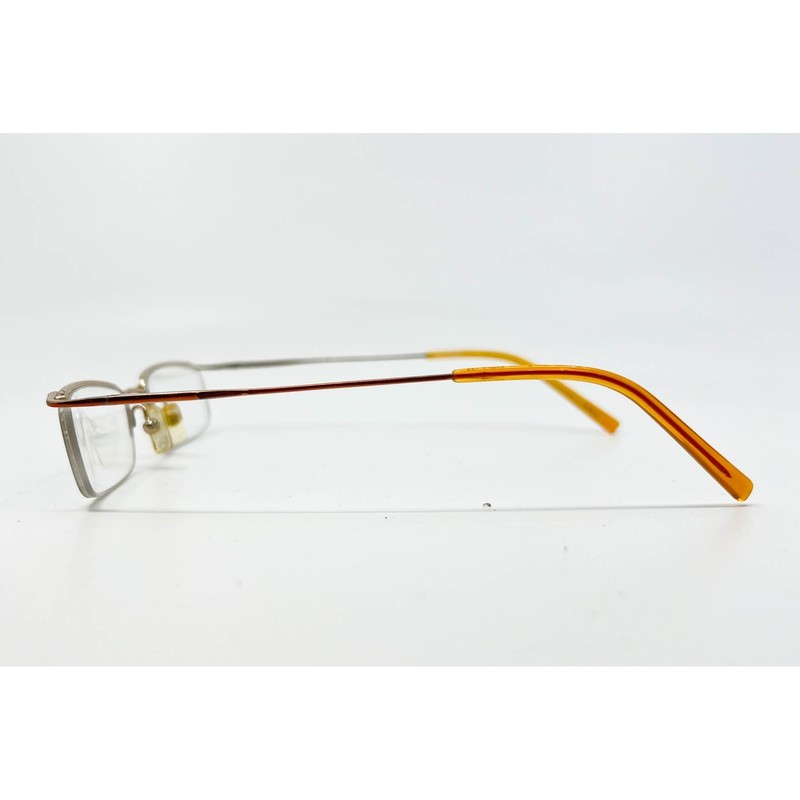One World Eyeglasses Men Brown Matt KC6009 Col.003 Half Rim 50-19-135 gallery