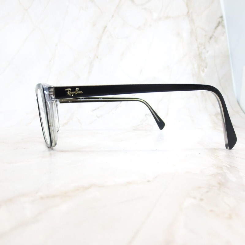 Ray Ban Eyeglasses Frame RB5362-2034 Women Black Clear Full Rim Square 54-17-140 gallery