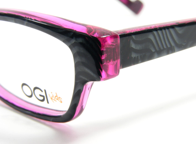 OGI OK68 1236 Grey Tiger / Pink Girls Kids Eyeglasses Glasses Frame 45-17-125 gallery
