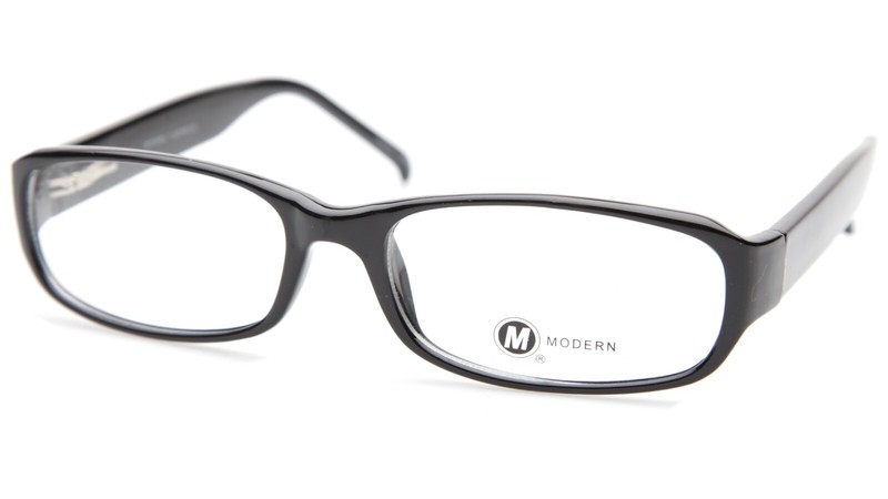 NEW MODERN OPTICAL TOMORROW BLACK EYEGLASSES GLASSES FRAME 55-17-145 B30mm