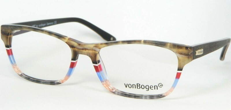 XP by vonBogen X1275 01 MULTICOLOR EYEGLASSES GLASSES von Bogen 1275 53-18-143mm