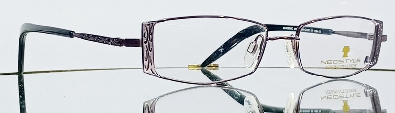 Vintage NEOSTYLE Eyeglasses Academic 313 216 NEW metal 51-17-135 Lavender 1990s gallery