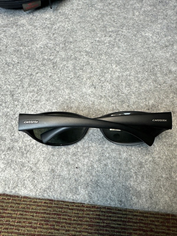 Carrera Black Lucite Oval Wrap Glasses CA912/S 61 16 125 gallery
