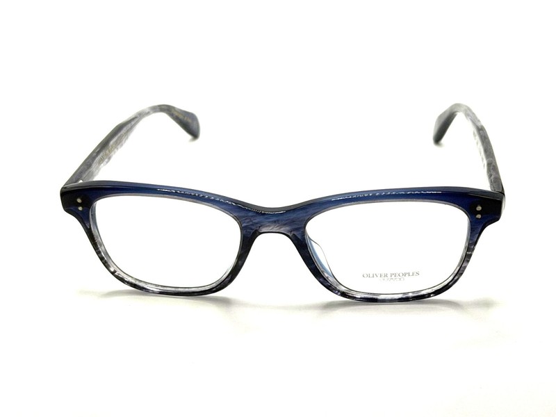 NEW OLIVER PEOPLES OV5224 1419 ASHTON-FADED SEA BLUE EYEGLASSES 46MM 17 140 gallery