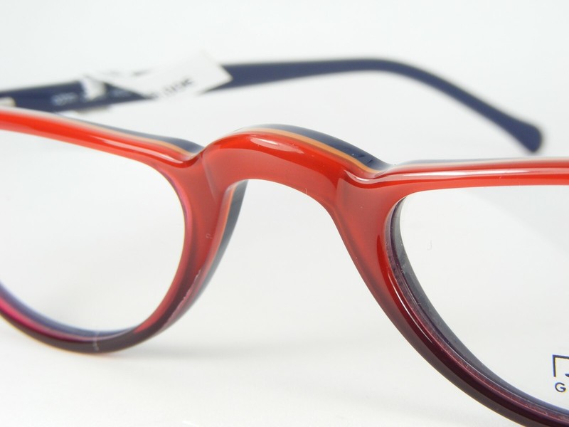 Röhm Mod. 9019 COL. 851 PAPAYA /ORANGE /NAVY EYEGLASSES GLASSES Rohm 44-22-145mm gallery