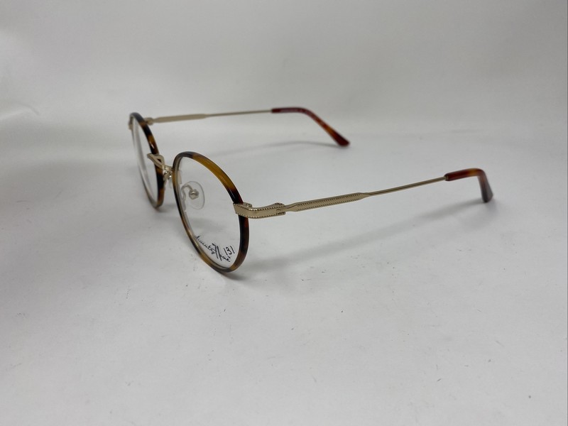 SEVENTY ONE EYEWEAR 71 MIDDLEBURY GOLD TORTOISE 47/20/140 ROUND EYEGLASSES :N27 gallery