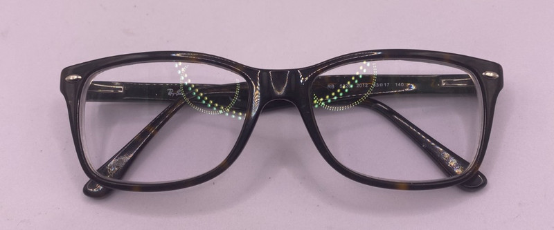 RAY BAN FRAMES ONLY EYEGLASSES RB5228 2012 BROWN 53-17-140