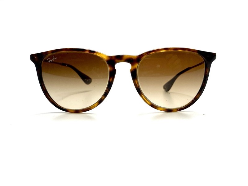 RayBan Brown Tortoise Oval Sunglasses Italy RB 4171 Erika 865/13