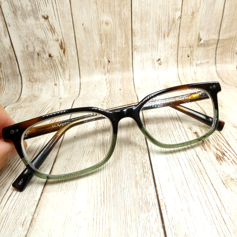 Warby Parker Brown Green Fade Eyeglasses FRAMES ONLY - Lawrence M723 52-16-145 gallery