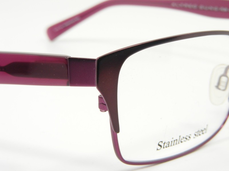 ALFRED SUNG AS4938 PLM CEN Plum Purple Eyeglasses Glasses Frame 53-17-130 NEW gallery