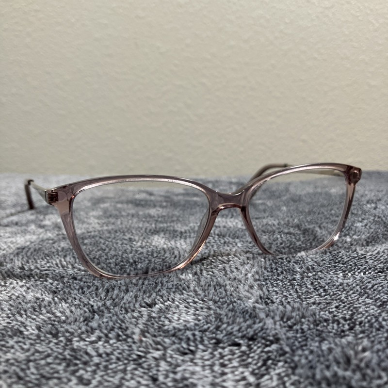 marie claire eyeglasses 6273 54-16-140 Brown Mist Light Sky Crystal FRAMES ONLY