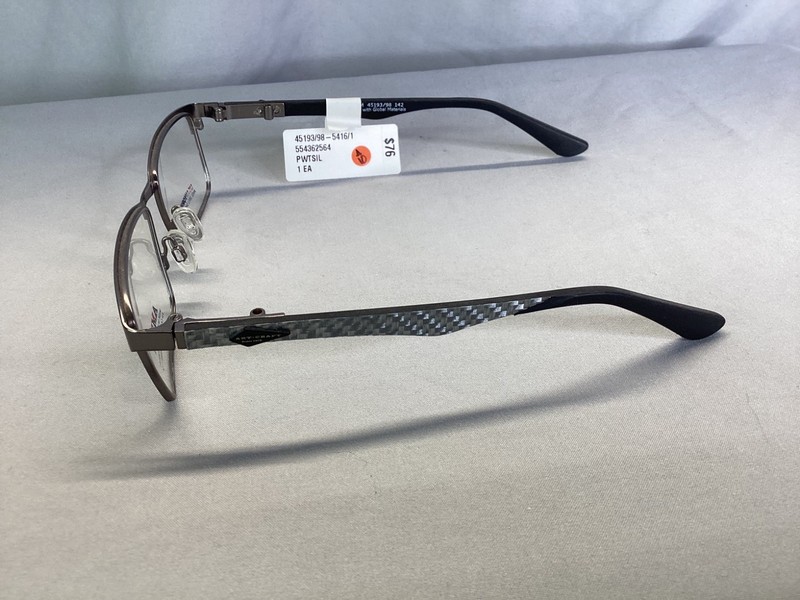 ART CRAFT USA Workforce Safety Eyeglass Frames Glasses WF451AM PWTSIL 54-16-142 gallery