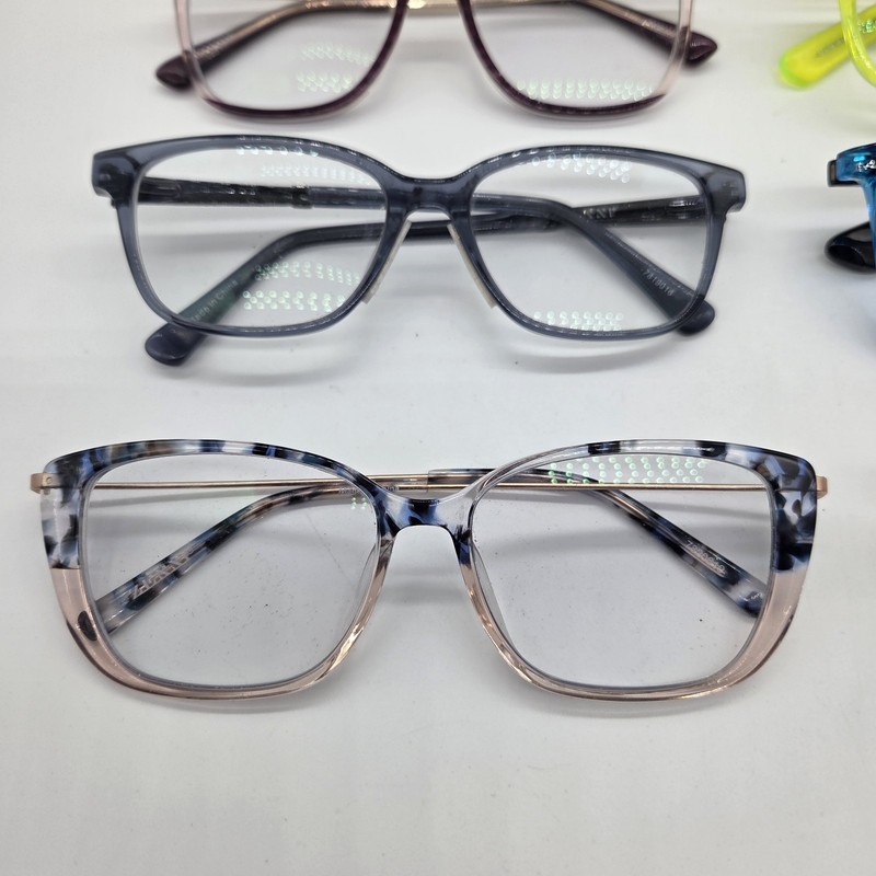 ZENNI Womens Mixed Eyeglasses Plastic and Metal Frames Various Colors Lot of 10 gallery