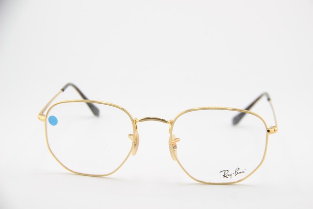 NEW RAY-BAN RB 6448 2500 GOLD HAVANA GUNMETAL AUTHENTIC EYEGLASSES 54-21 gallery