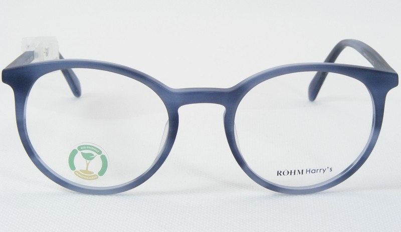 Röhm harry's 1704 903 MATT STONE BLUE EYEGLASSES GLASSES FRAME ROHM 51-20-140mm gallery