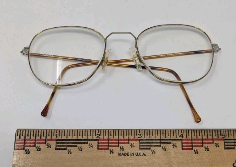 VIA ' URKA Eyeglasses Made in Portugal 47- 20- 140 Full Tortoise Rim VLS 508 842 gallery