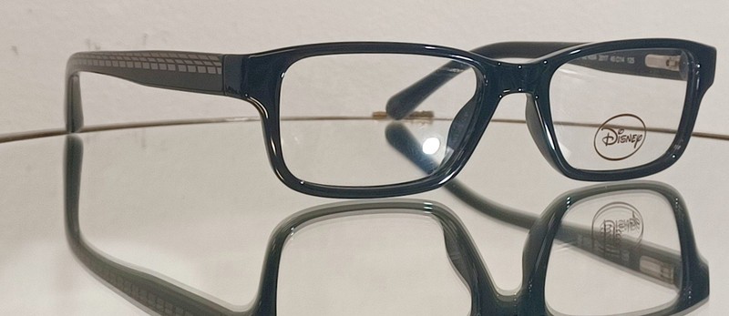 Originale DISNEY 3E 4004 2017 Eyeglasses BLACK New Plastic 45-14-125 Kids gallery