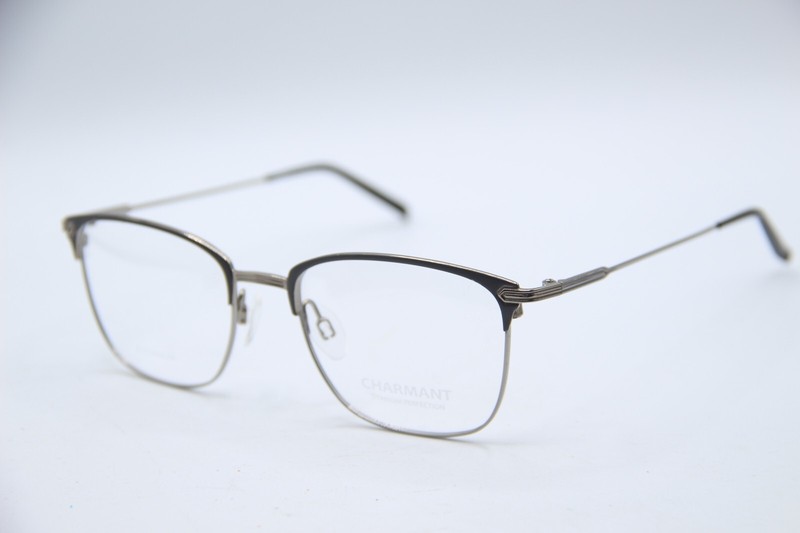 NEW CHARMANT CH 29715 GR GREY GUNMETAL AUTHENTIC DESIGNER EYEGLASSES 54-19
