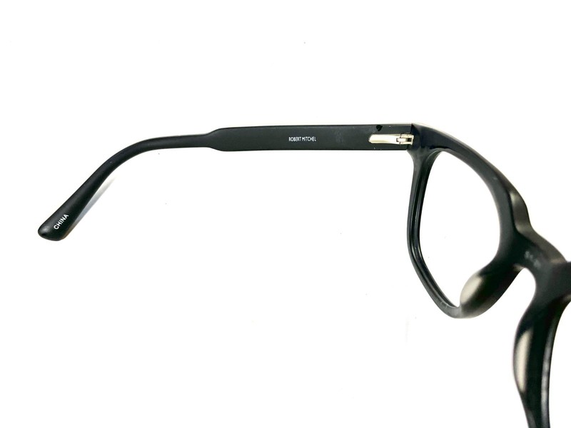 Robert Mitchel Eyeglasses Frames RM 202220 MATTE BLACK Full Rim 51-21-145 N/Lens gallery