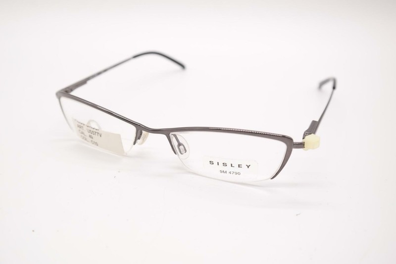 Sisley SLY577 Black Half-Rim Glasses Eyeglass Frame New gallery