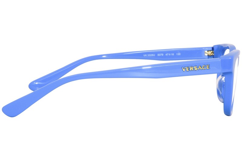 Versace VK3325U 5379 Eyeglasses Youth Kids Blue Full Rim Square Shape 45mm gallery