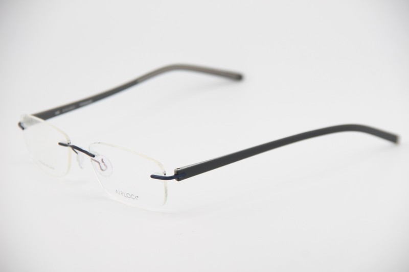 NEW AIRLOCK POWER 201 412 GRAY AUTHENTIC FRAMES EYEGLASSES 52-18