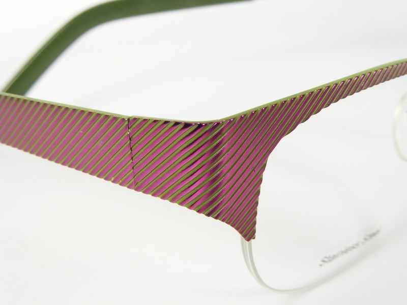 SELECTRA SEL4415 2 ROYAL FUSCIA /GREEN UNIQUE EYEGLASSES GLASSES 49-17-135mm gallery