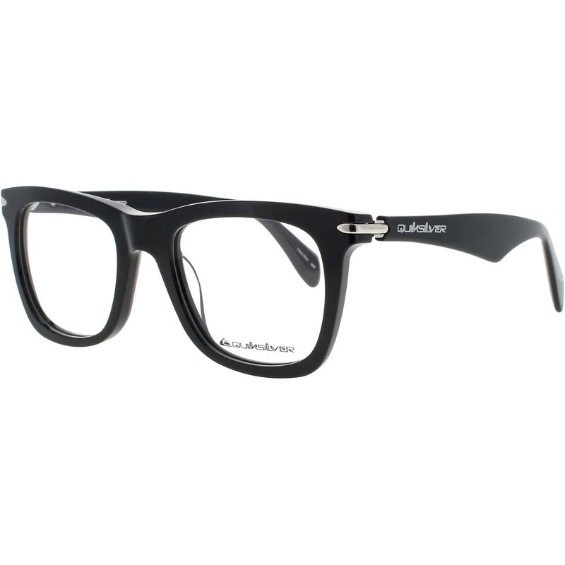 Quiksilver Unisex Eyeglasses Black Plastic Square Full Rim Frame QS2016 BLACK
