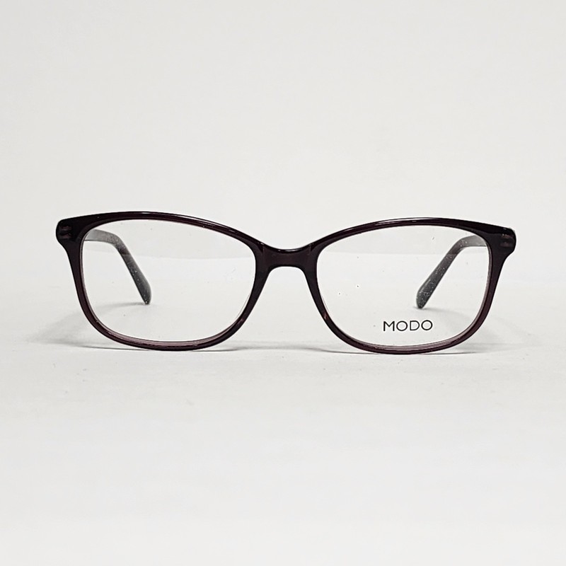 MODO 6523 Women’s Handmade Oval Glasses in Dark Plum | 51mm