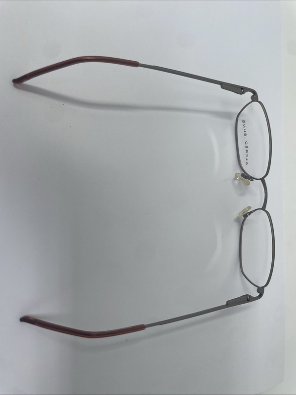 NEW! Alfred Sung AS4575 Men’s Glasses Frames Brown 49-18-135 B25 gallery