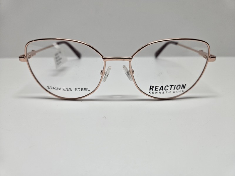 Kenneth Cole Reaction KC50001-1 069 Shiny Bordeaux Eyeglasses 52-16-140 NWT