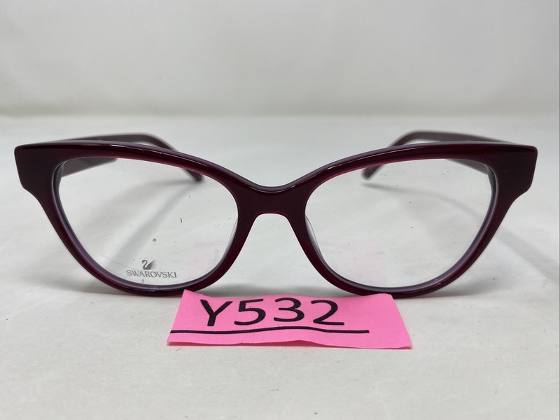 Swarovski SK 5392 081 51-16-140 Shiny Violet Full Rim Optical Frame Y532 gallery