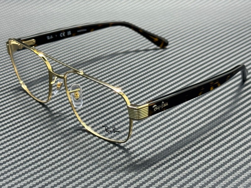 RAY BAN RX3751V 2500 Gold Arista Men’s 58 mm Eyeglasses