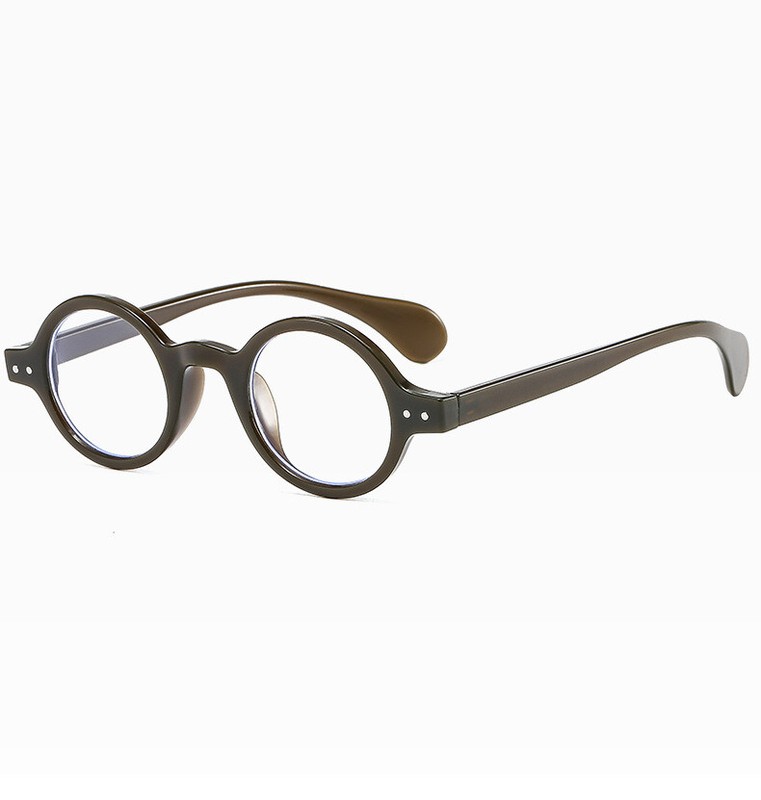 Harry Potter Small Round Plastic Eyeglass Frames Women Men Retro Rivet Glasses gallery