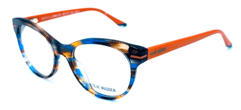 STEVE MADDEN – BESTTTY – 48/17/135 – TEAL MULTI – NEW Authentic EYEGLASSES