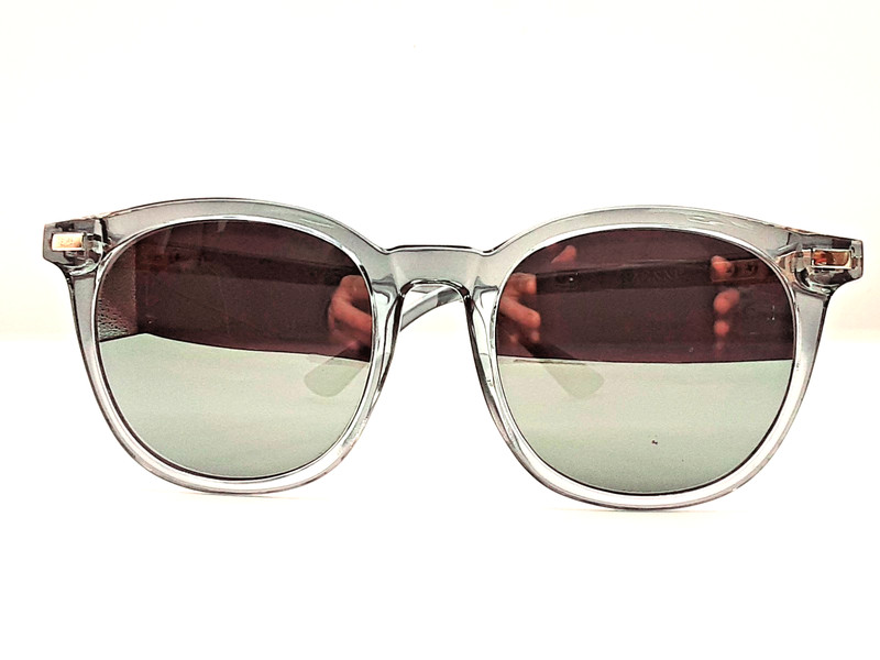 ZENNI OPTICAL 2031512 Clear Gray/Round, Frame Only 51-22-140 15/E4