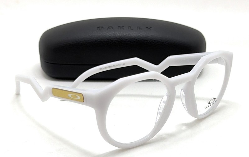 Oakley HSTN RX OX8139-0850 Matte Vapor Round Unisex Eyeglass Frames 50-21-140