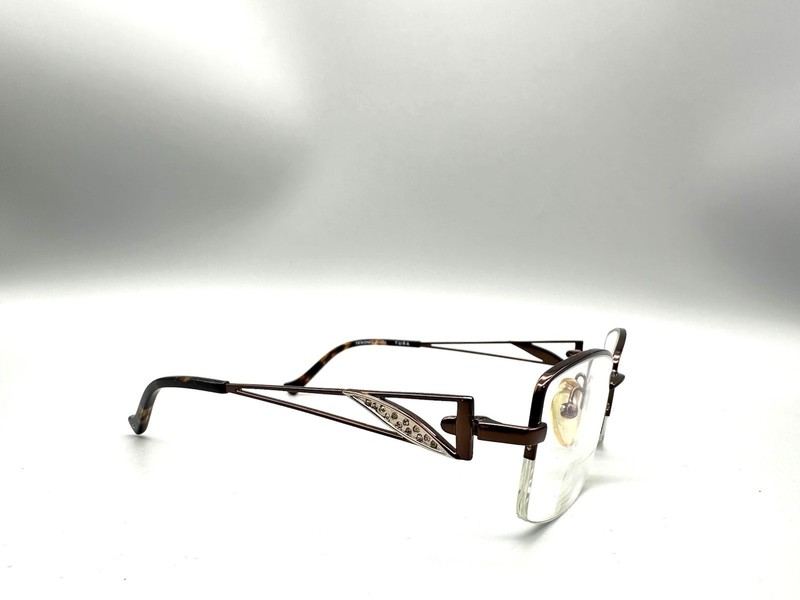 Tura Eyeglasses MOD. 522 ROS 53 18 135 Frames Only Full Rim Italy gallery