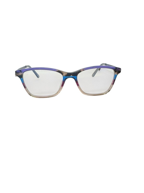 DB4K Kids Eyeglasses Frames Yolo Purple Blue Full Rim 46-15-125