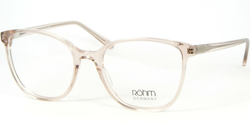 Röhm Mod. 8744 Col. 1027 TRANSPARENT BROWN EYEGLASSES GLASSES Rohm 52-18-140mm