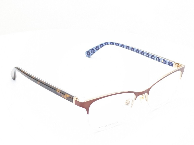 Kate Spade Brieana 09Q Cat Eye Brown Gold Womens Eyeglasses 50mm gallery