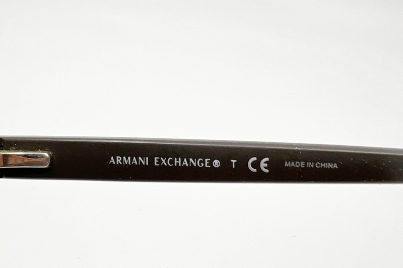 ARMANI EXCHANGE AX1019 6089 Gunmetal Square Eyeglasses Frames 54-17-140 gallery