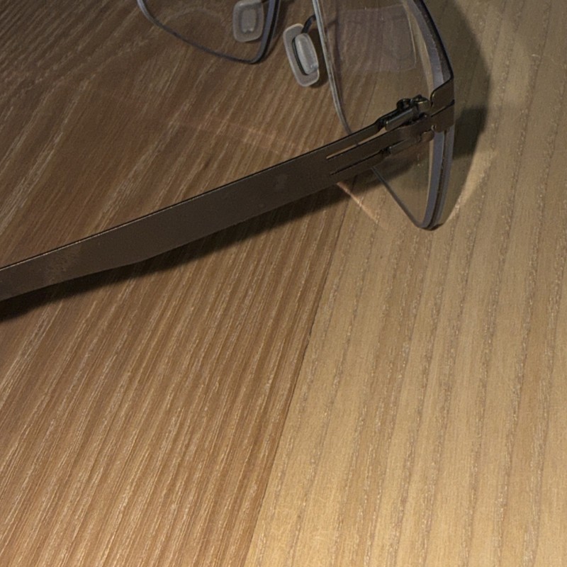 Ic! Berlin Eyeglasses, Frames Only, Stuart L Graphite, Titanium, Germany gallery