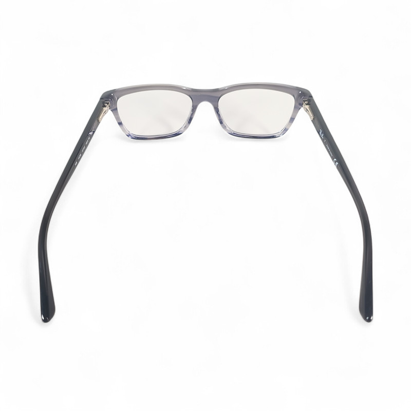 Ray-Ban RB 1536 3730 Eyeglasses Frame Gray Fade 48-16-130 Full Rim Unisex gallery